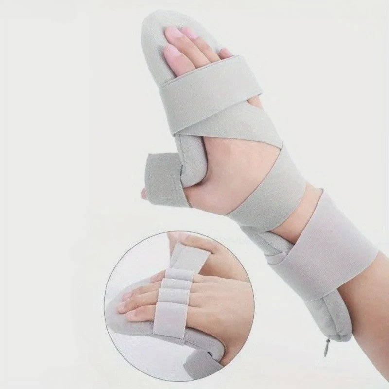 Verstelbare Nachtspalk Hand & Vinger - Ondersteuning bij Artritis, Tendinitis en Revalidatie