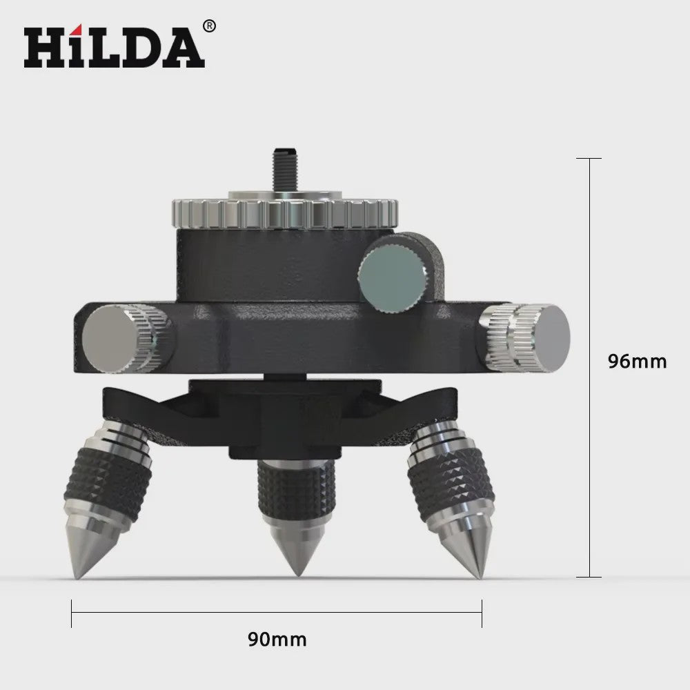 HILDA 360° Draaibare Basis voor Laserwaterpas & Statief
