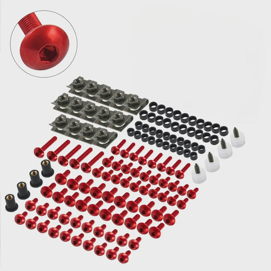 177-delige Motor Kuipbouten & Moeren Set - Universeel voor Diverse Motormodellen