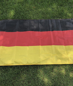 Duitse Vlag (60x90cm of 90x150cm) - Polyester - Zwart Rood Geel - Decoratie
