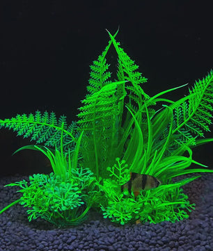 Kunstplanten Aquarium Set - Levendige Decoratie voor Vissenkom en Waterplanten