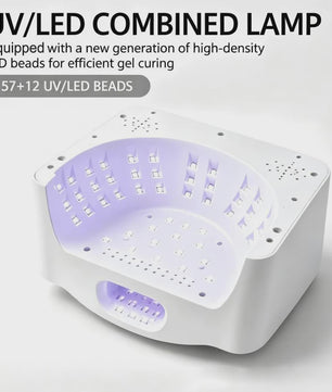 2-in-1 UV LED Nagellamp met Magnetische Basis & Slimme Sensor - Snel Drogen Gel Nagels