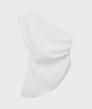Asymmetrisch Off-Shoulder Top Dames - Trendy & Chic