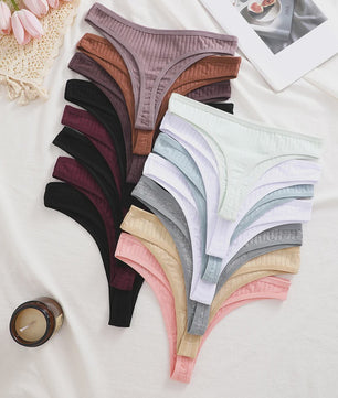 15-Delige Set Dames String Broekjes - Katoen, Sexy & Comfortabel Ondergoed