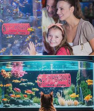 Aquarium Vis Tunnel Speelgoed - Betta & Guppy Hideout & Speeltuin