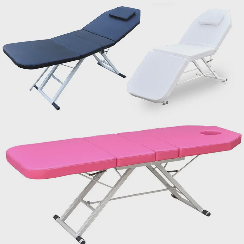 Professionele 3-delige Massagetafel met Aluminium Frame - Salon, Spa & Tattoo