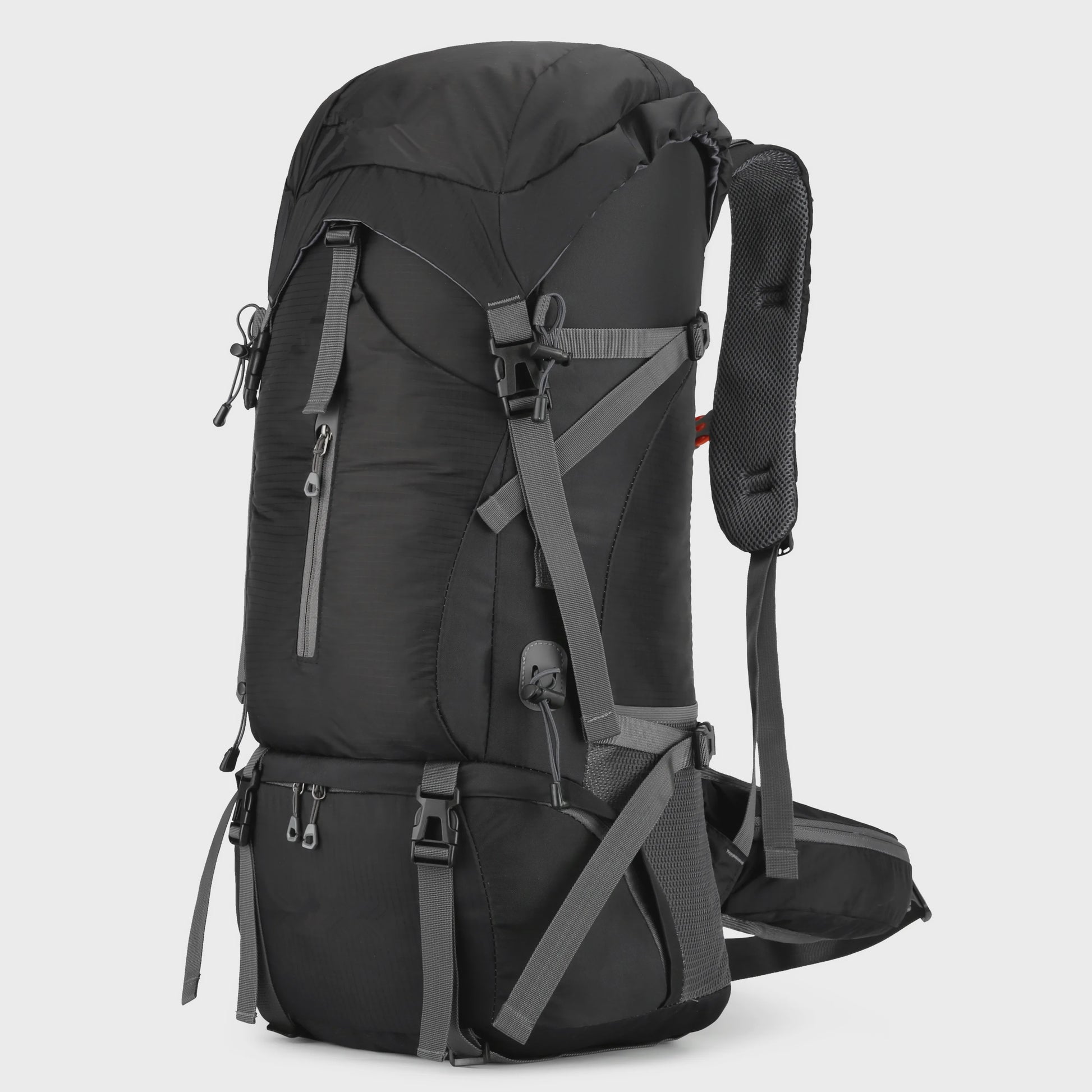 Ruime 65+5L Waterdichte Wandelrugzak - Outdoor Kampeerrugzak voor Trekking & Klimmen