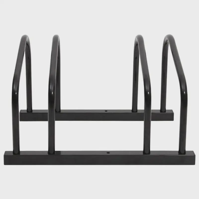 Robuuste Stalen Fietsendrager voor 2 Fietsen - Heavy Duty Fietsenrek Zwart