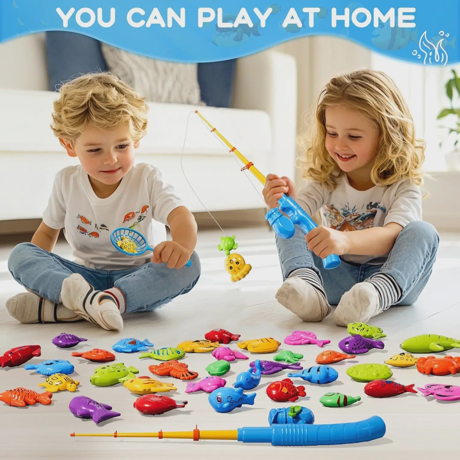 Magnetisch Vissen Spel - Interactief Watertafel & Badje Speelgoed voor Kinderen