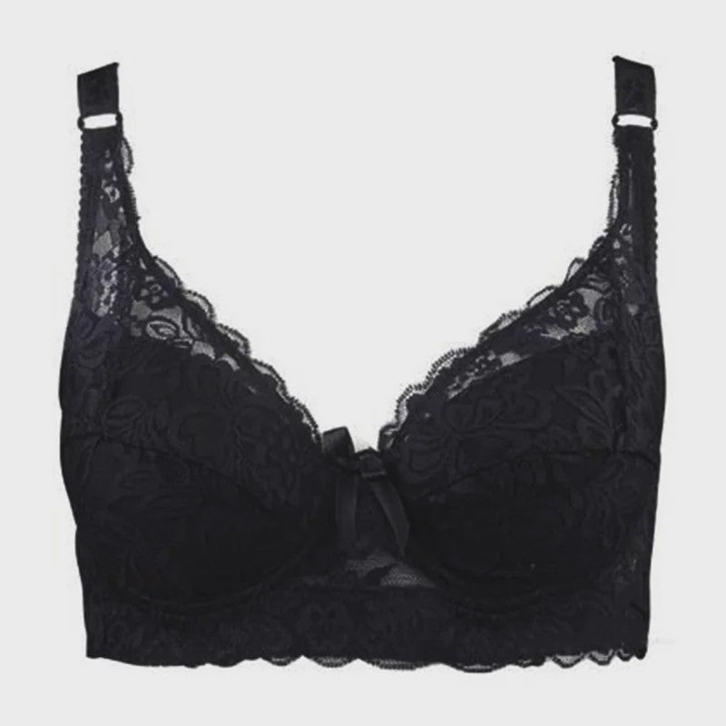 Dames Grote Maten Kant Push-Up Bralette Bh - Sexy Lingerie voor Vrouwen