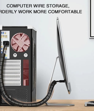 Flexibele Kabel Organizer Spiraal Beschermer - 2M/1M Lengte, 10mm/16mm Diameter