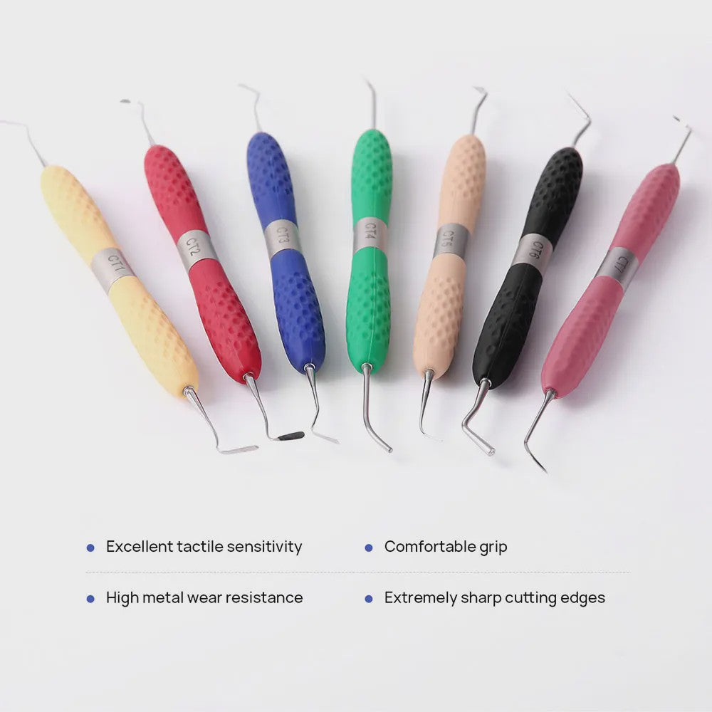 AZDENT Esthetisch Restauratie Mes - Tandheelkundig Instrument met Siliconen Grip