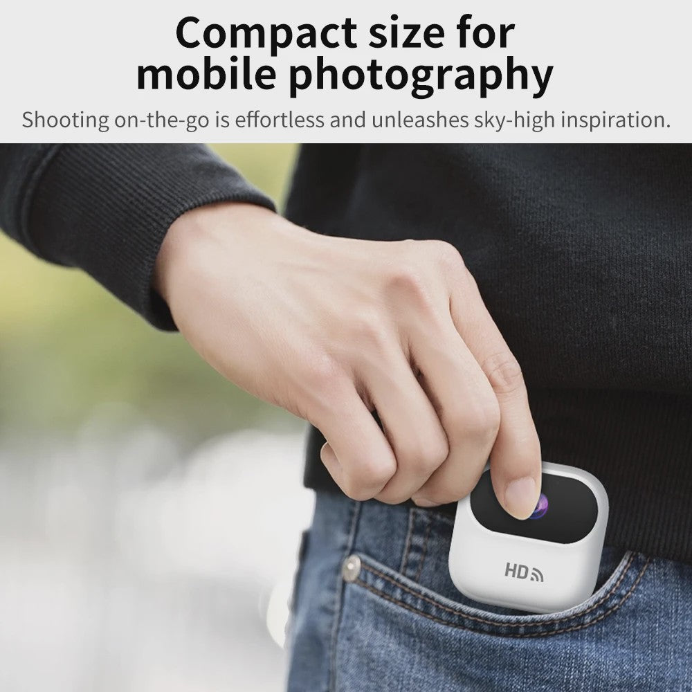 Ourlife A800 Mini WiFi Camera 1080P HD met Bewegingsdetectie en Magnetische Bevestiging