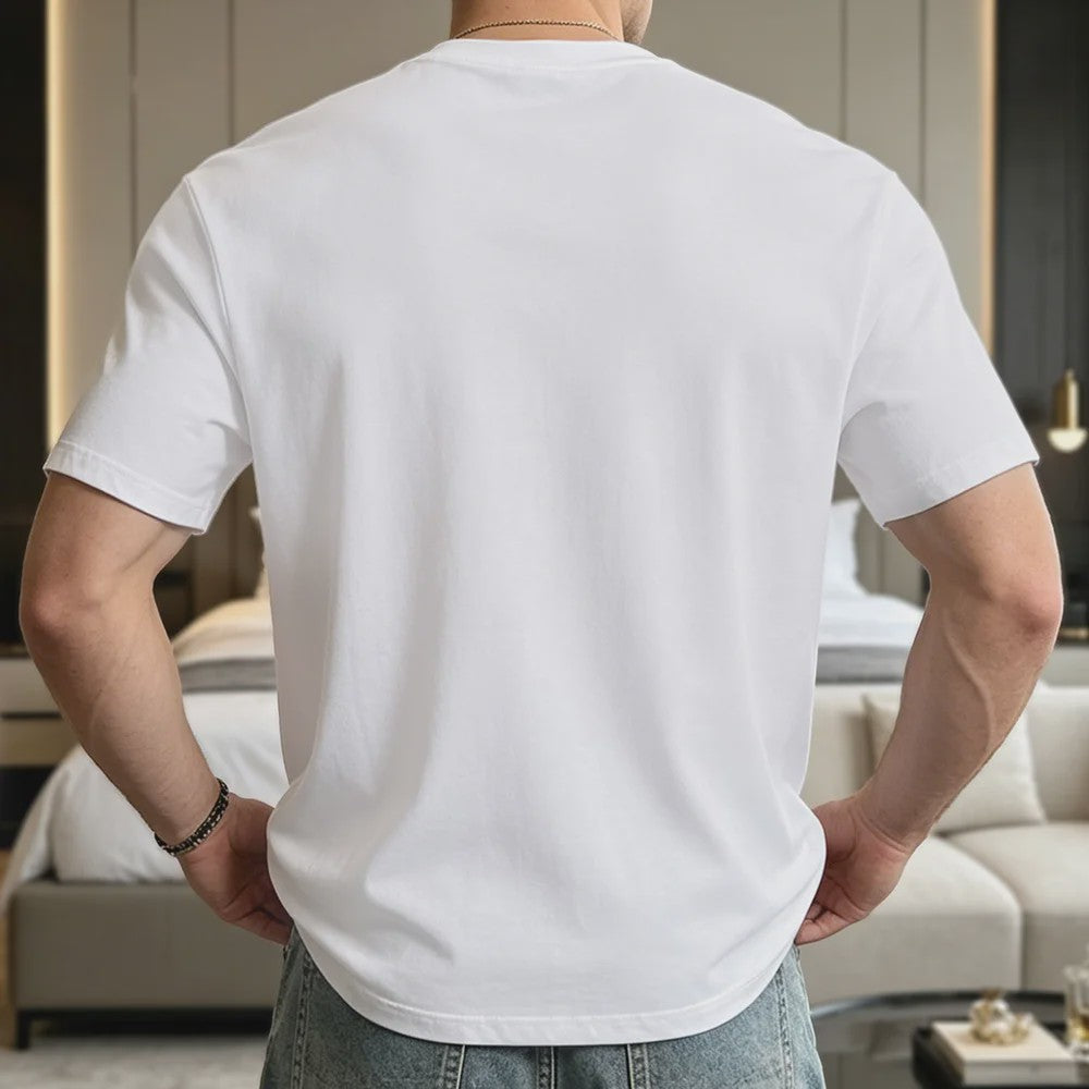 Unisex T-shirt van 100% Katoen: Zacht, Ademend en Comfortabel voor Dagelijks Gebruik