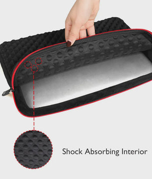 WIWU Waterdichte Laptoptas 17.3 inch - Schokabsorberend & Beschermend