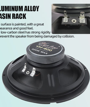 6.5 Inch 600W Coaxiale Autoluidspreker - Universele HiFi Stereo Speaker