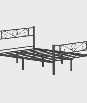 Stijlvol Metalen Bed 140x200 cm - Duurzaam en Elegant Bedframe