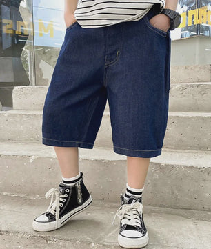 Zomerse Denim Shorts voor Jongens | Comfortabele Losse Pasvorm | 3-12 Jaar