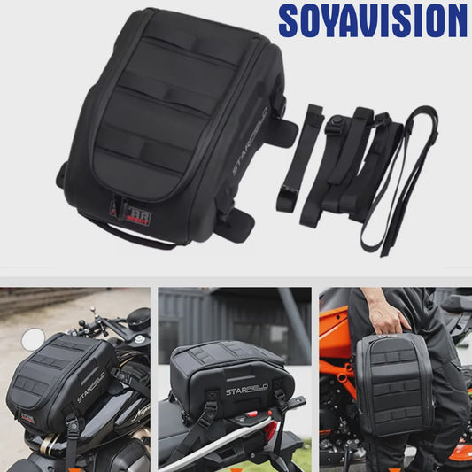 Waterdichte Motor Zadel-/Tanktas met Magnetische Bevestiging en Grote Capaciteit