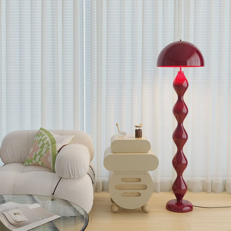 Nordic Design Mushroom LED Vloerlamp - Sfeervolle Verlichting voor Woonkamer & Slaapkamer