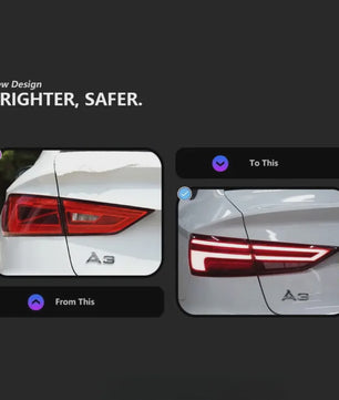 LED Achterlichten Audi A3 (2013-2019) - Dynamische Richtingaanwijzers & DRL