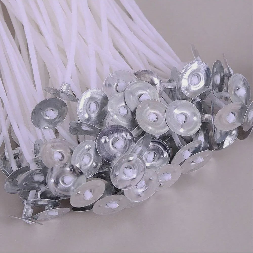 50x Kaarsen Lonten 6-20cm - Rookvrij Katoen voor DIY Kaarsen Maken & Decoratie