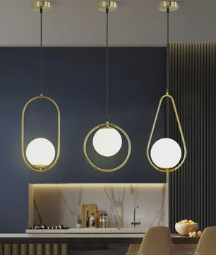 Moderne LED Hanglamp Goud Zwart Metaal Kooi Design - Sfeervolle Verlichting