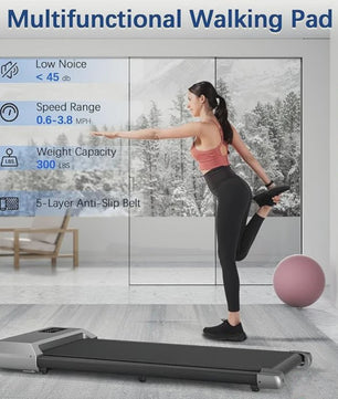Compacte 2-in-1 Loopband voor Thuis: Wandelen & Rennen (2.5PK, 136kg Capaciteit)