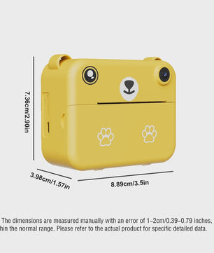 Kinder Digitale Camera met Directe Print & Video - 1080P HD Educatief Cadeau