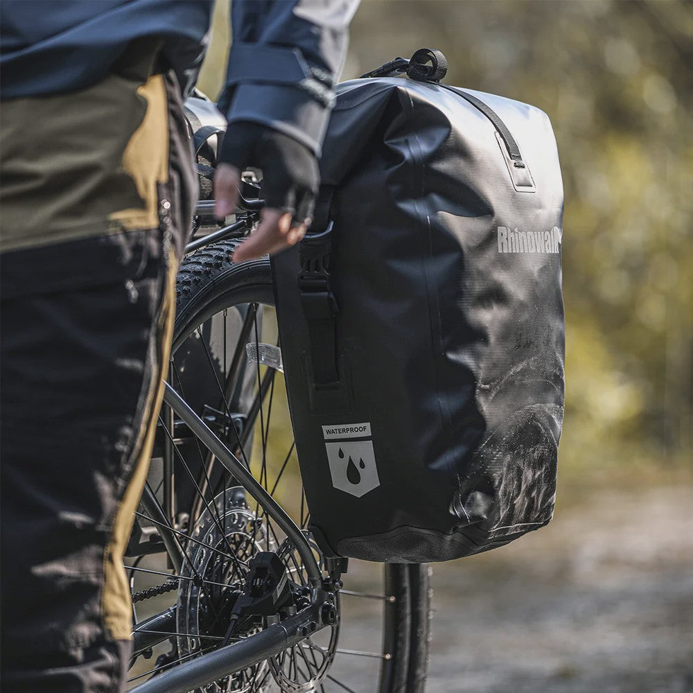 Rhinowalk Waterdichte Fietstas 27L - Snelkoppeling Achterdrager Tas voor Bikepacking
