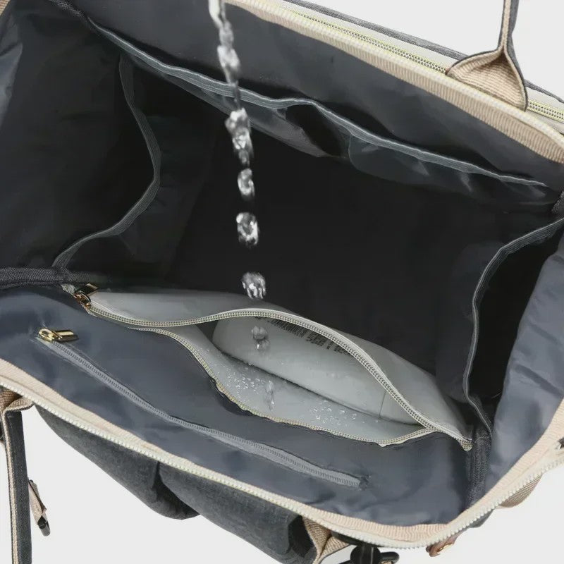Multifunctionele Luiertas Rugzak met USB-poort - Grote Capaciteit, Waterdicht
