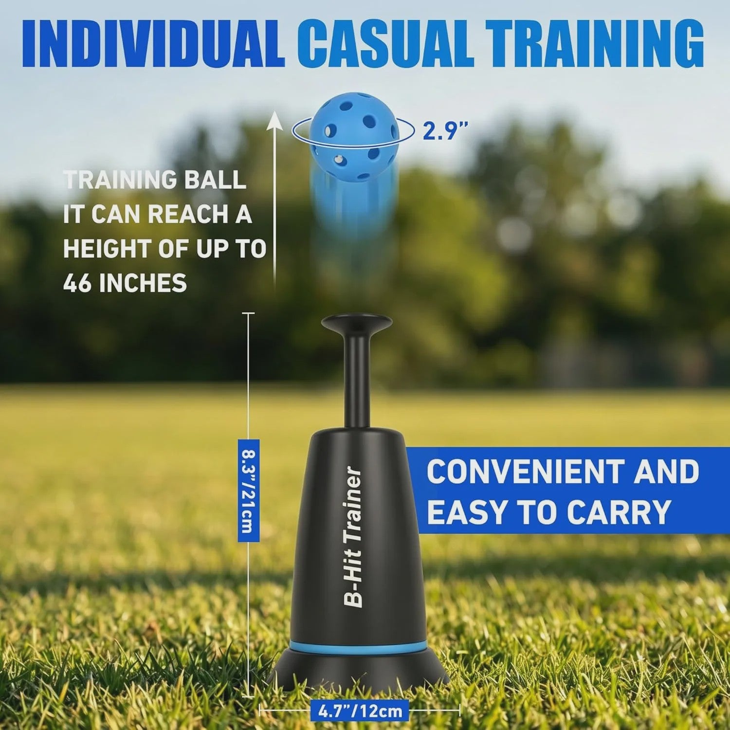 Baseball & Softball Slagtraining Tee: Solo Oefenen Zonder Werper