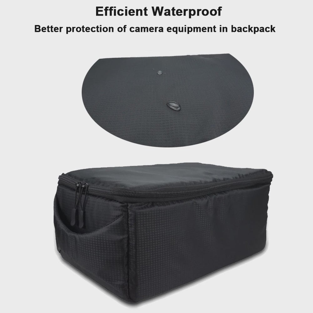 Waterdichte Camera Insert Tas - Beschermende Padded Voering voor DSLR Camera's