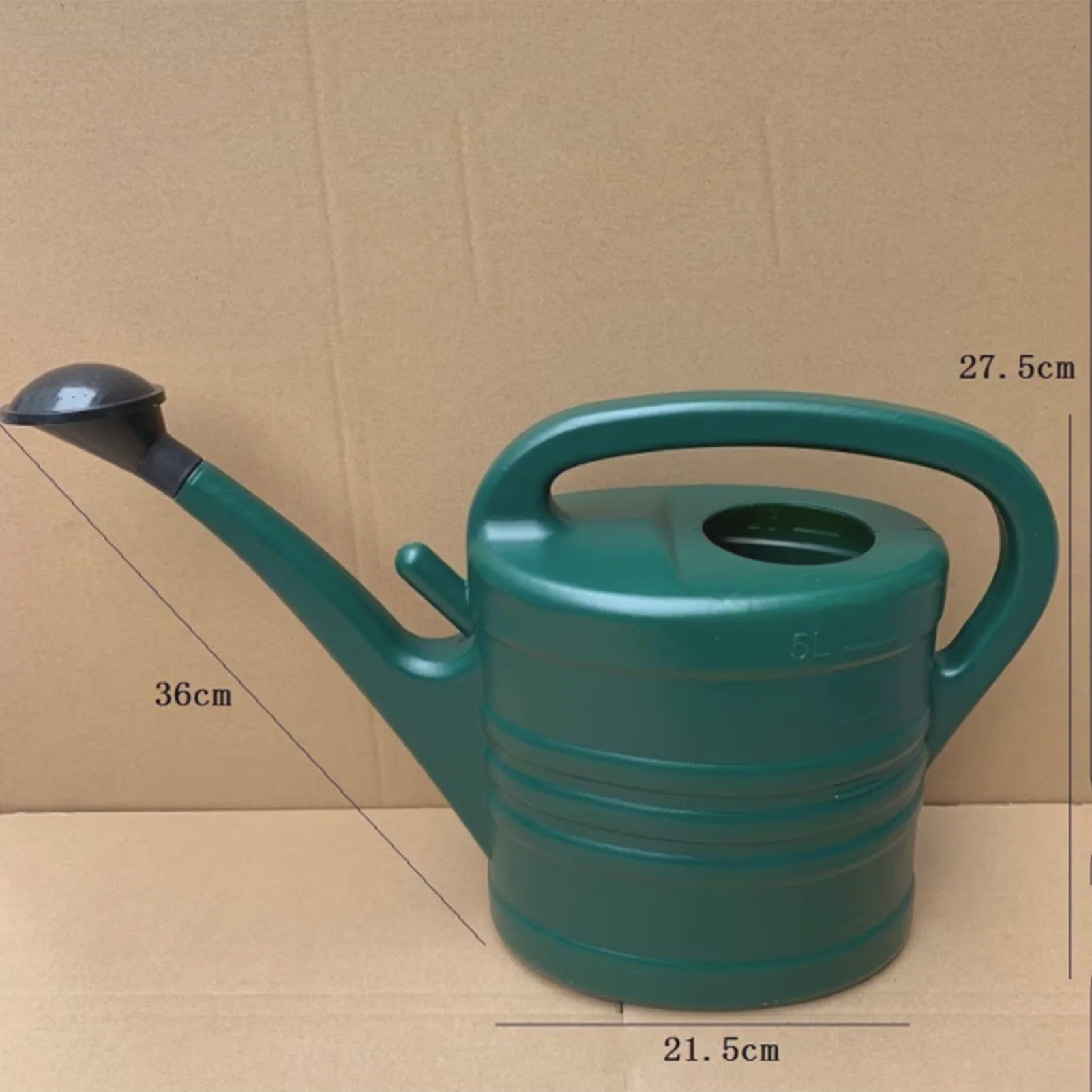 5L Kunststof Gieter - Lichtgewicht & Duurzaam voor Binnen en Buiten Tuinieren