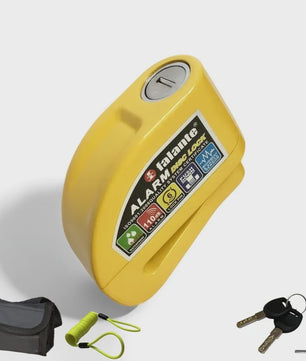 Motor & Fiets Alarm Schijfrem Slot - Aluminiumlegering met 110dB Alarm & Waterdicht