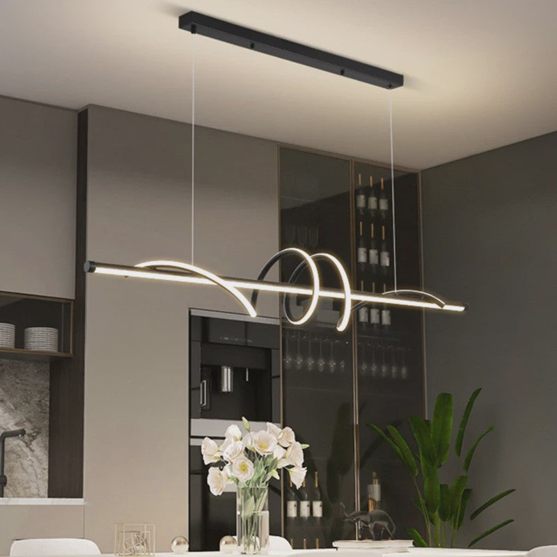 Moderne LED Hanglamp - Stijlvol Design voor Woonkamer, Eetkamer & Kantoor