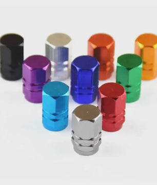 Set Aluminium Ventieldopjes - Universeel voor Auto, Motor, Fiets - Stof- en Waterdicht