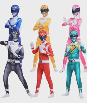 Samurai Sentai Shinkenger Rangers Cosplay Jumpsuit - Compleet Ranger Kostuum