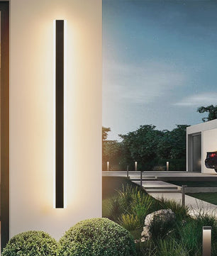Moderne LED Wandlamp Buiten - Waterdicht IP65, Dimbaar met Afstandsbediening - Villa & Tuin Verlichting