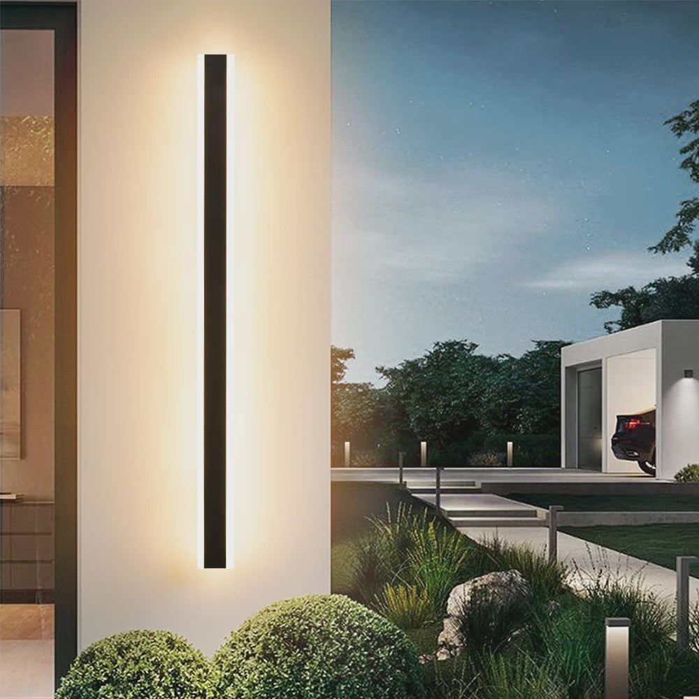 Moderne LED Wandlamp Buiten - Waterdicht IP65, Dimbaar met Afstandsbediening - Villa & Tuin Verlichting