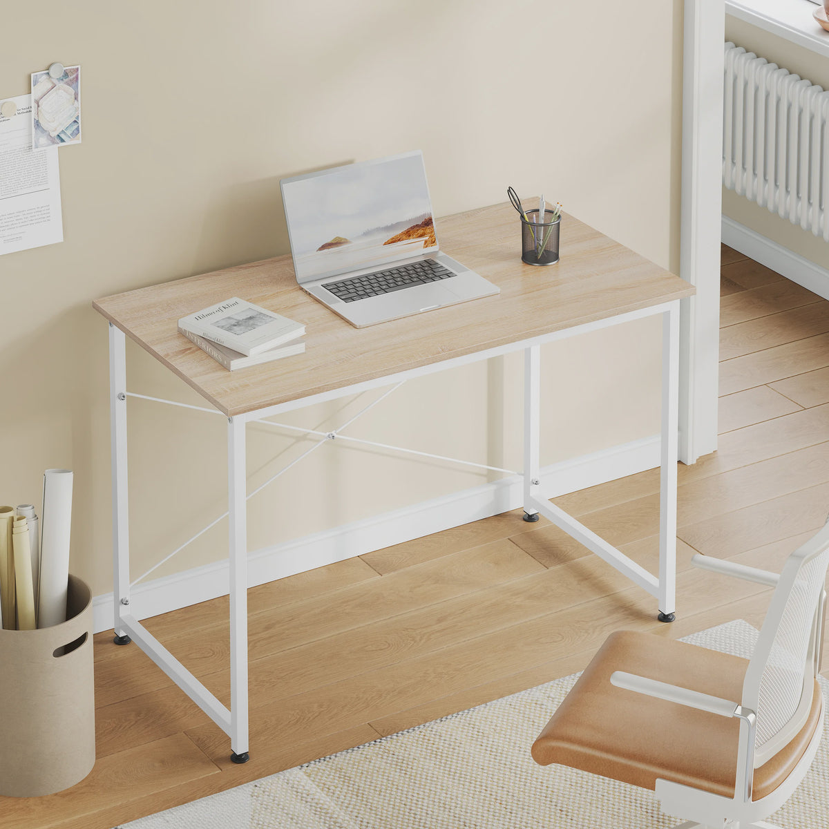 Moderne Metalen Bureau - Computer, Werk, Studie & Gaming Tafel