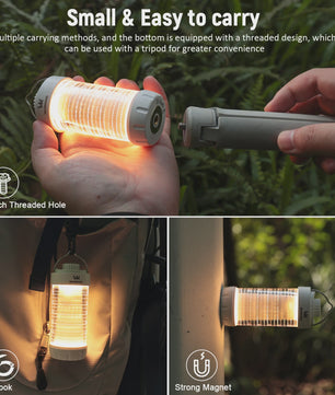 Wurkkos CL01 Camping Lantaarn - 550LM Powerbank, Magnetisch, Waterdicht IP66