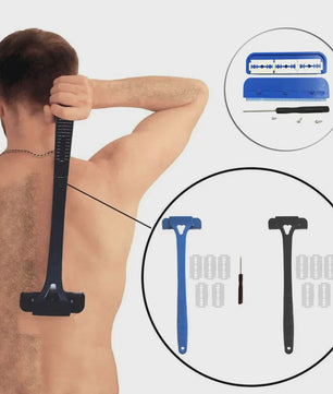 Lange Handgreep Rugschraper & Body Shaver - Verstelbaar & Opvouwbaar