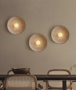 Retro Ronde Wandlamp - Stijlvolle Decoratie voor Binnen en Corridor