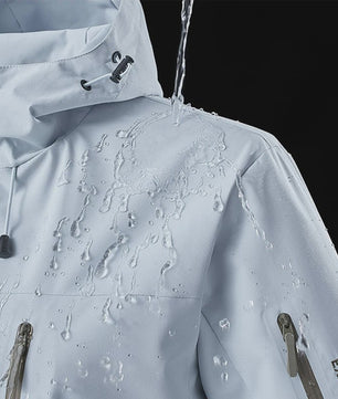 Unisex Waterdichte Outdoor Jas - Winddicht & Ademend voor Wandelen, Kamperen & Sport