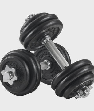 Verstelbare Gietijzeren Halterset SONGMICS - 20/30/40 kg