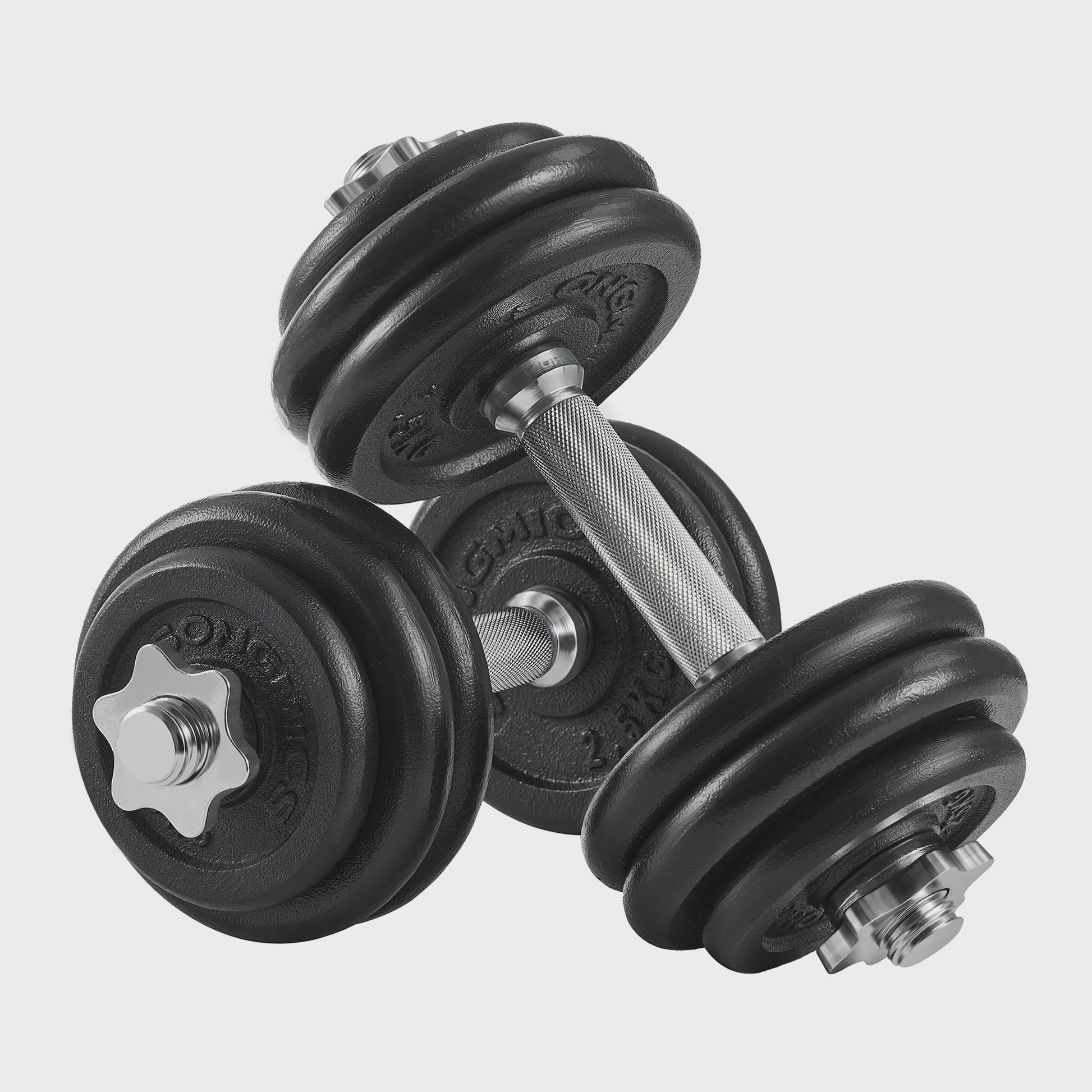 Verstelbare Gietijzeren Halterset SONGMICS - 20/30/40 kg