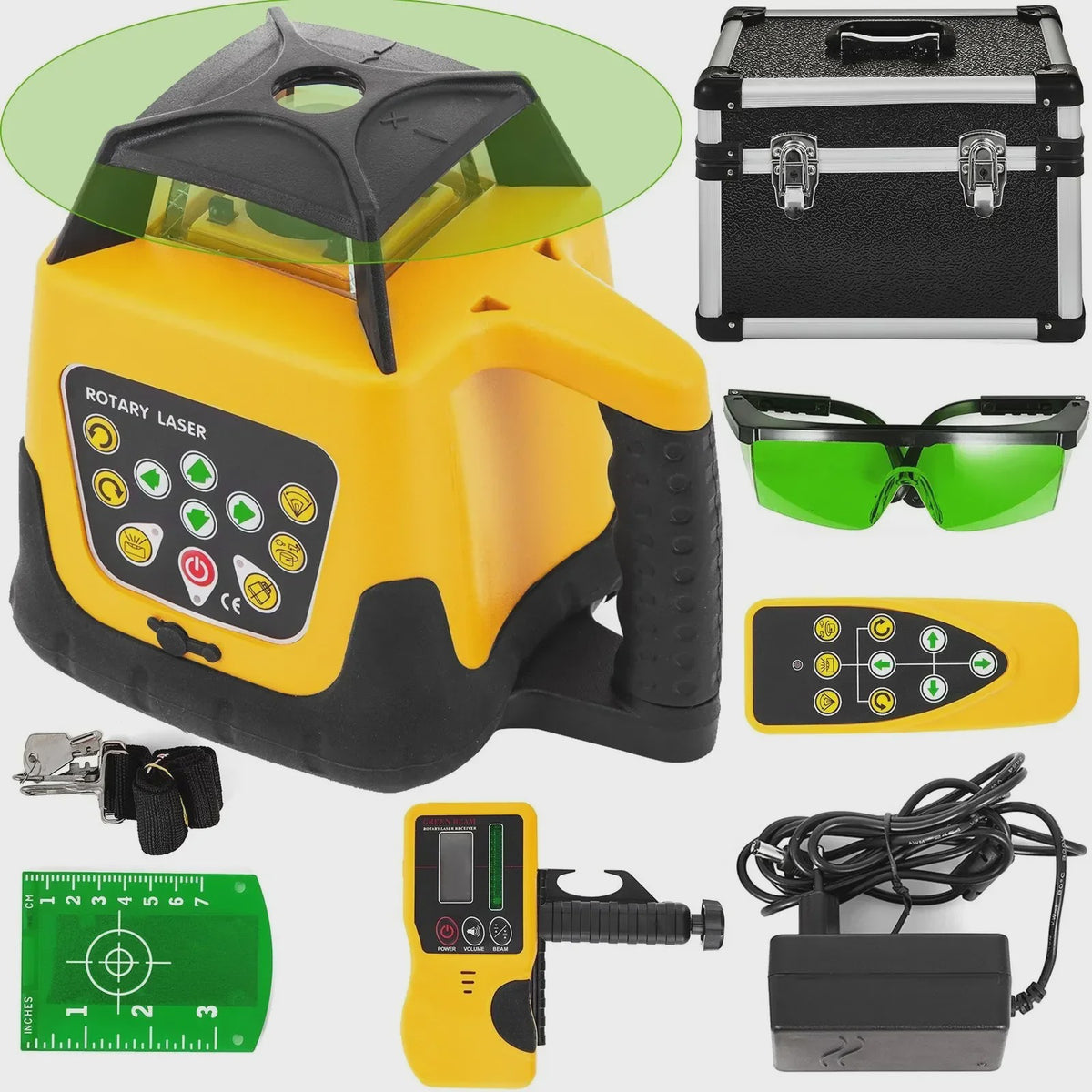 VEVOR Laser Waterpas Set met Statief en Meetstok - Precisie Metingen