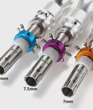 3-delige Tubular Lock Pick Set - Roestvrij Staal - 7-Pin Sloten