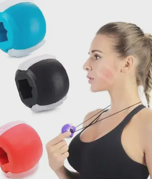 Gezichtsfitness Bal: Kaaktrainer voor Strakkere Kaaklijn en Vermindering Dubbele Kin